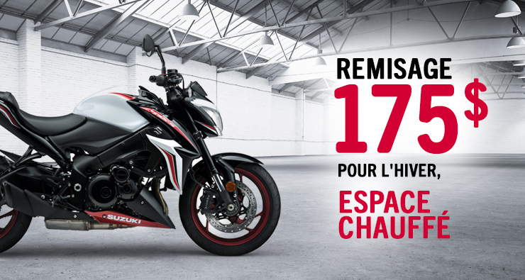 Remisage de moto pour l’hiver